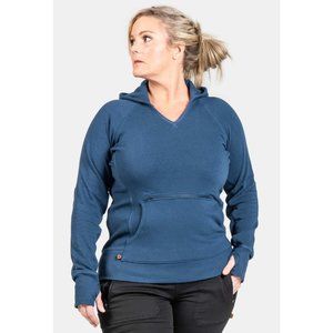 Dovetail Workwear - Anna Pullover Hoodie - XL - Dovetail Blue